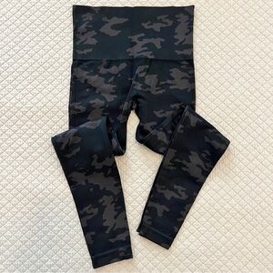 Spanx grey camo leggings